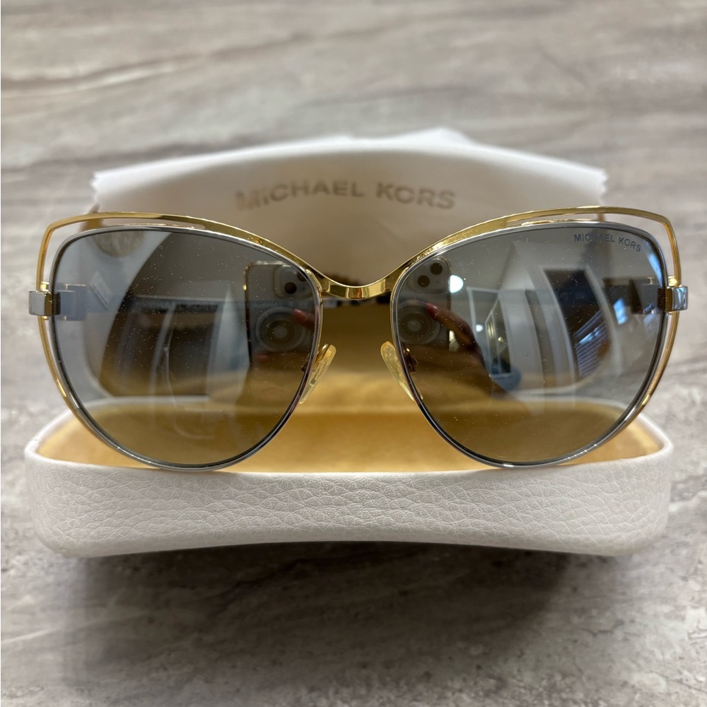Michael Kors Two-Tone Audrina Sunglasses
